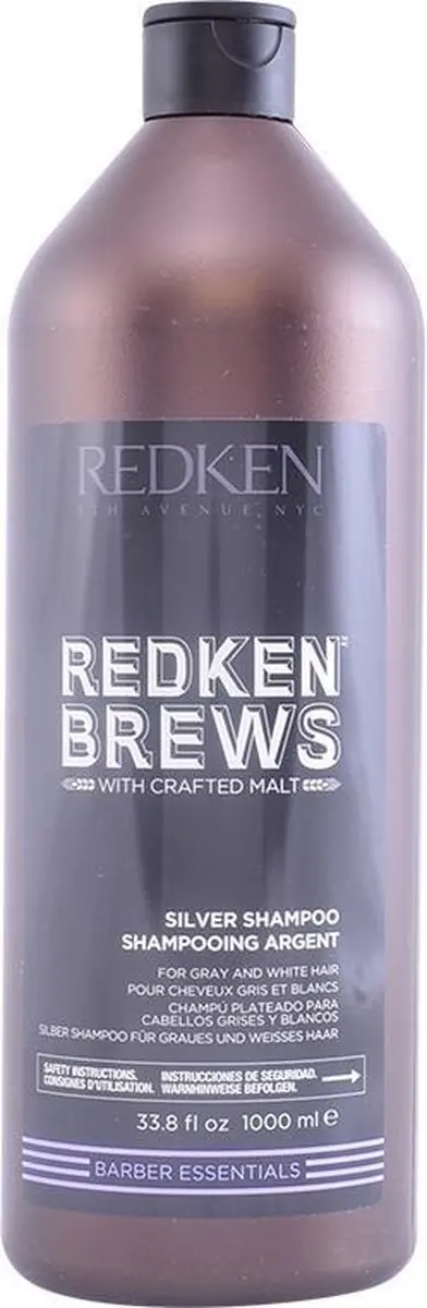 Redken Brews Zilvershampoo 1000ml