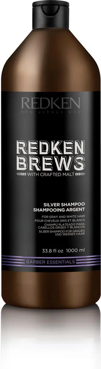 Redken Brews Zilvershampoo 1000ml
