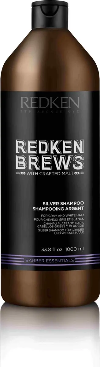 Redken Brews Zilvershampoo 1000ml
