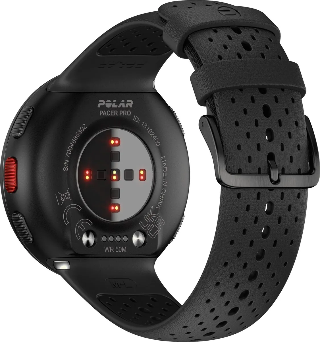 Polar Pacer Pro HR GPS Hardloophorloge - 45mm - Carbon Grijs - afbeelding 4 van 6