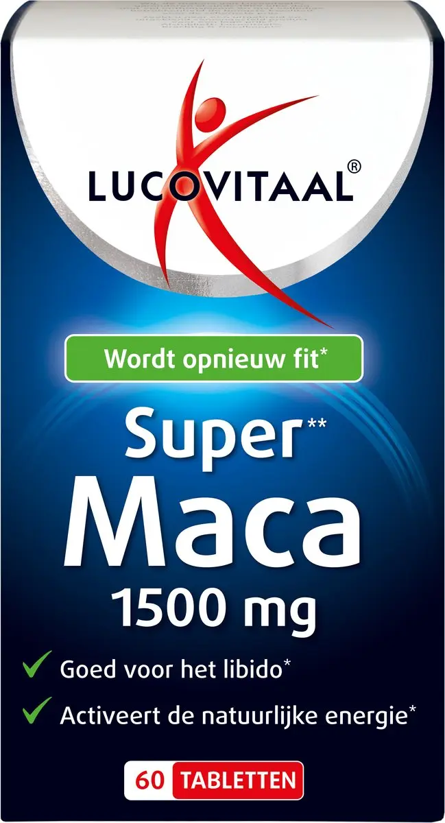 Lucovitaal Super Maca Tabletten 60 stuks