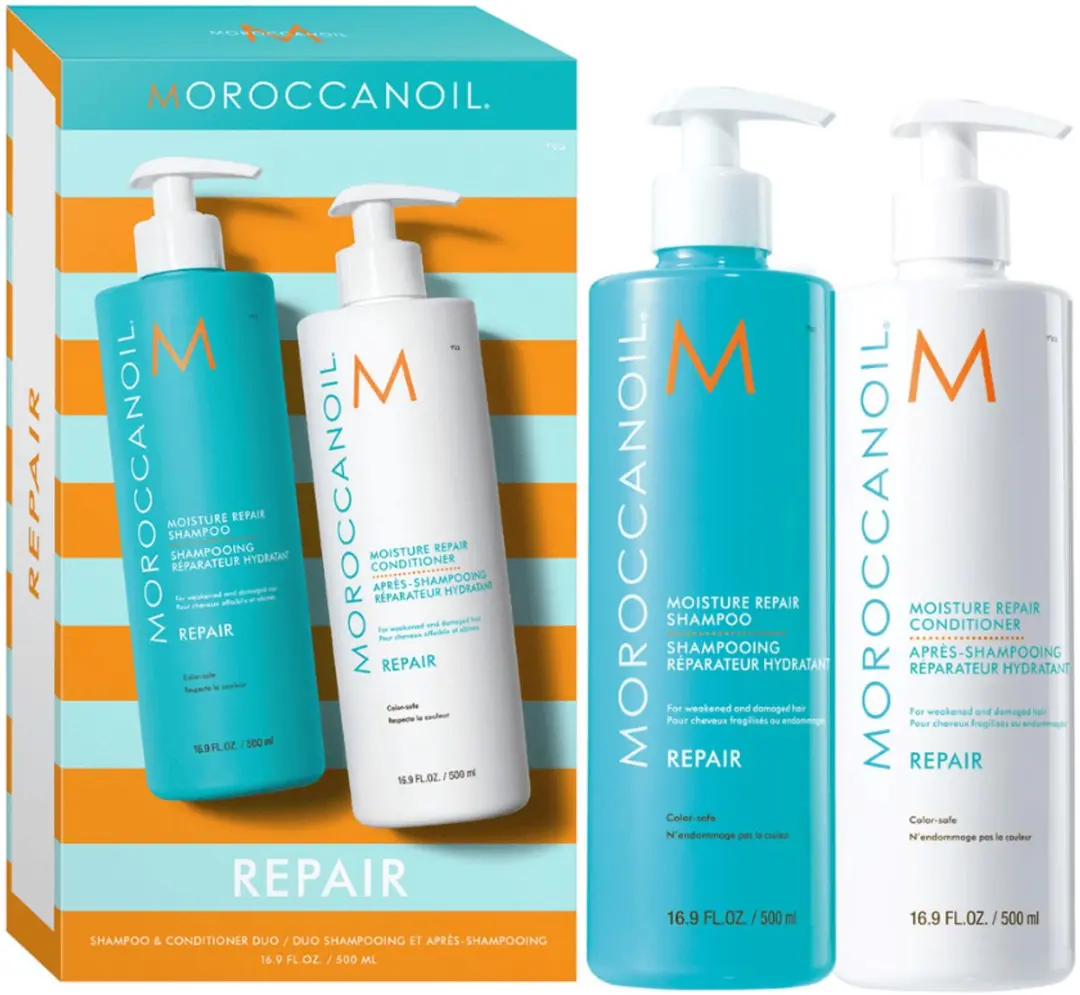 Moroccanoil Moisture Repair Duo 500ml - Shampoo & Conditioner