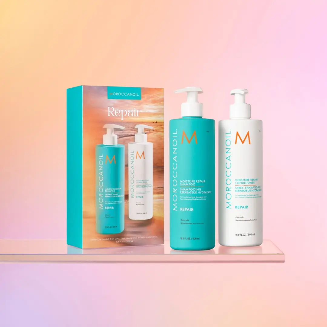 Moroccanoil Moisture Repair Duo 500ml - Shampoo & Conditioner