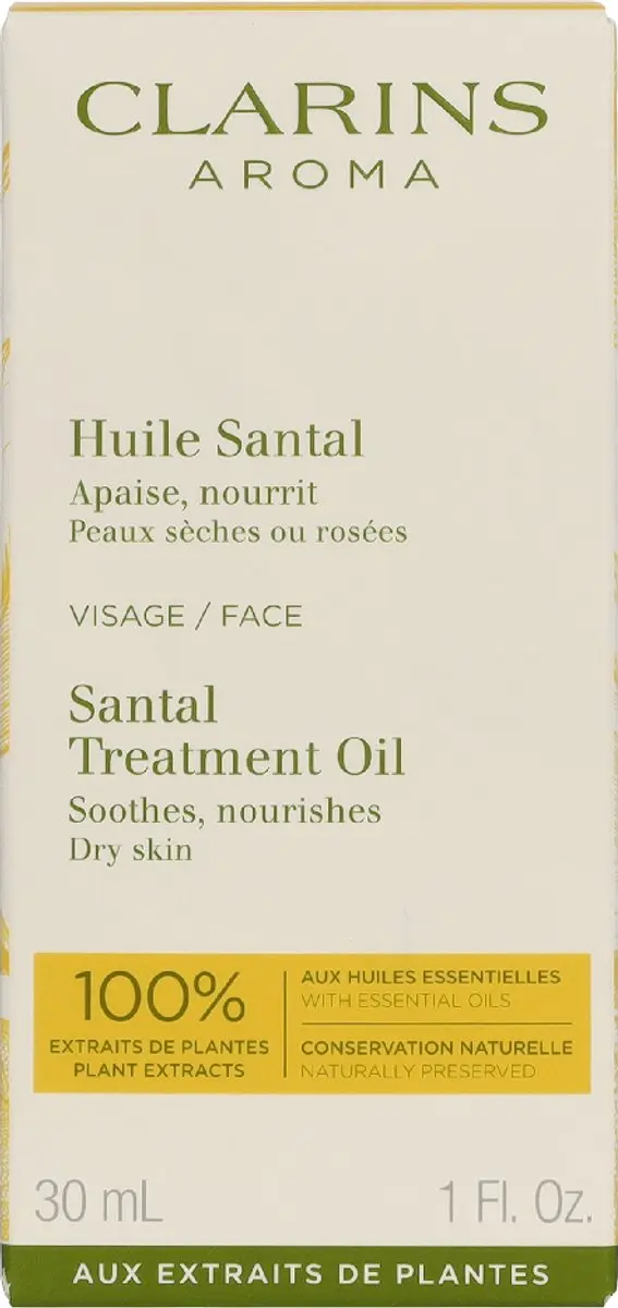 Clarins Santal Treatment Oil 30ml - afbeelding 6 van 6