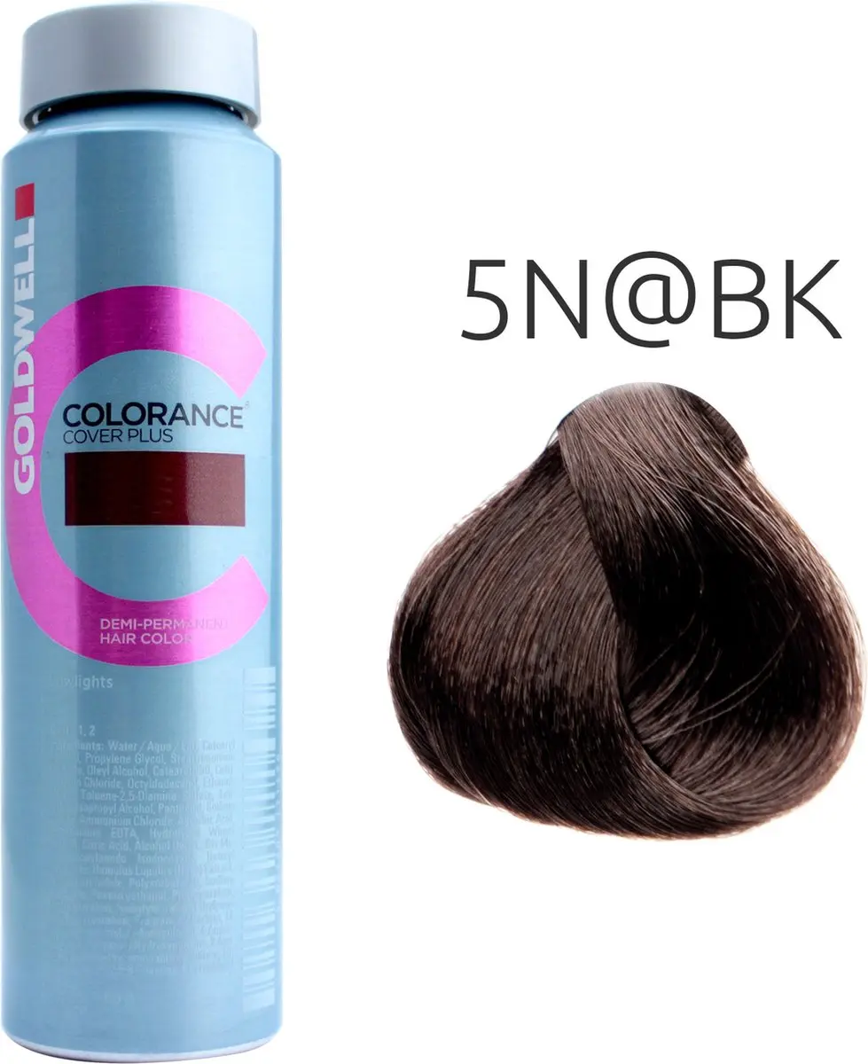 Goldwell Colorance Cover Plus Elumenated Naturals 5N@BK - 120ml