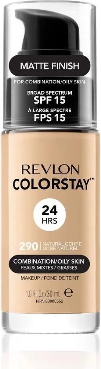 Revlon Colorstay Matte Foundation 290 Natural Ochre 30ml