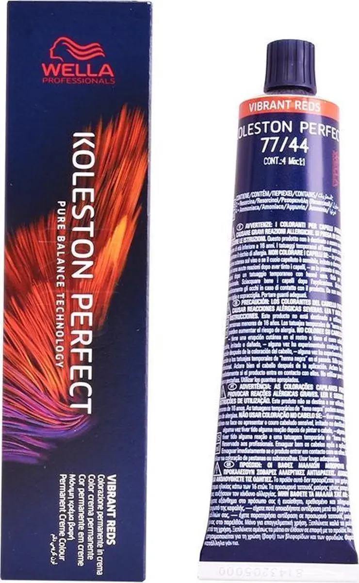 Wella Professionals Koleston Perfect 77.44 Permanent Haarkleur 60ml - Rood