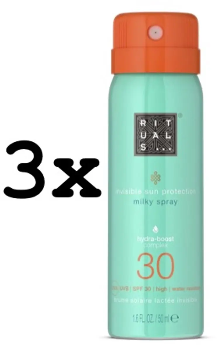 Rituals Sun Protection Milky Spray 150ml (3x50ml) - 30 SPF