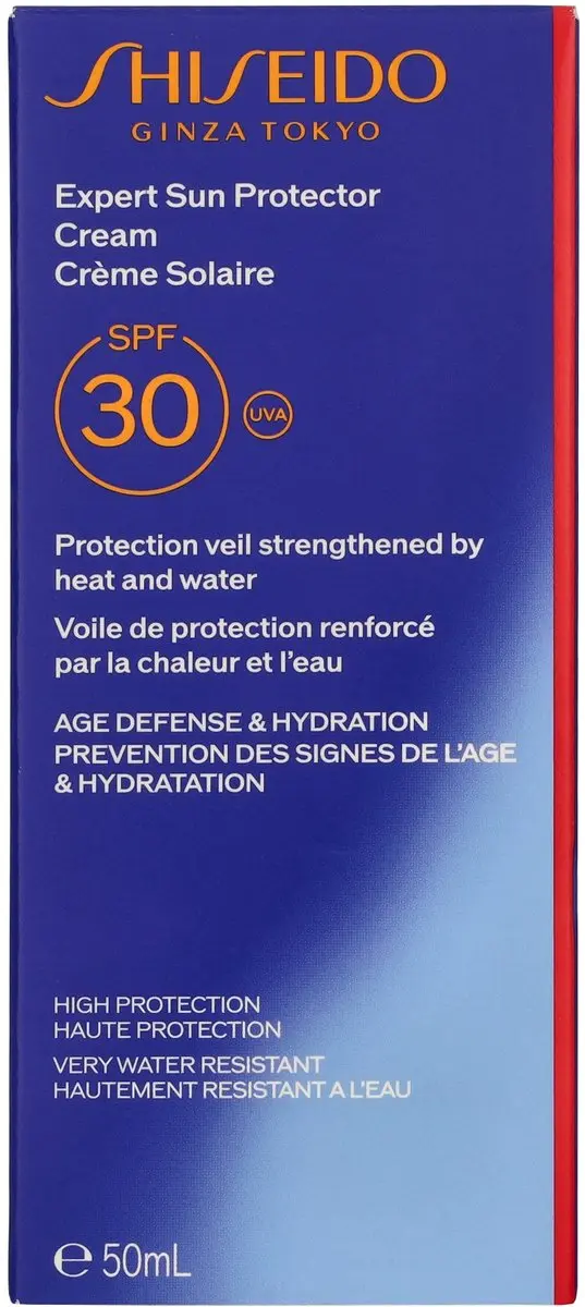 Shiseido Expert Sun Protector Cream Zonnecrème 50ml - SPF