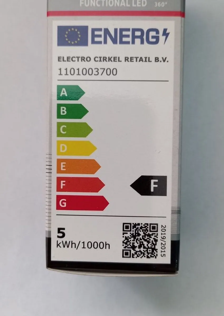 Calex LED Buislamp 4,5W E14 2700K - 2 Stuks
