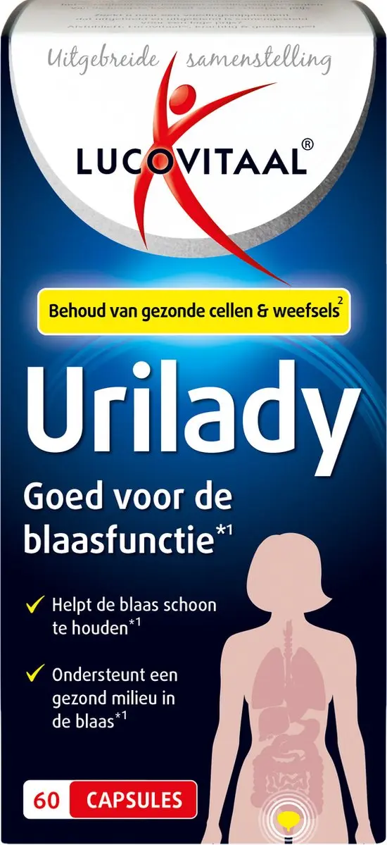 Lucovitaal Urilady 60 Capsules