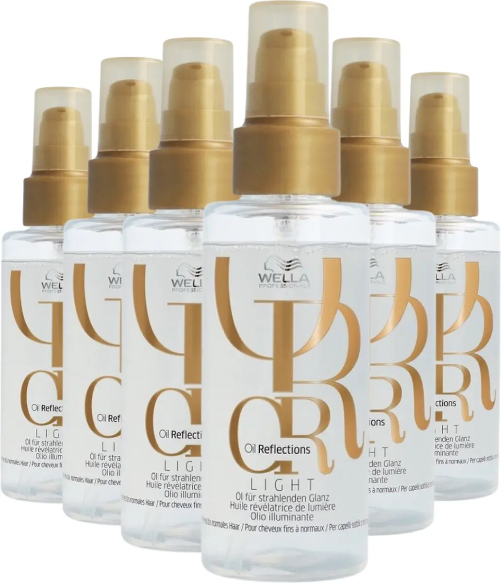 Wella Professionals Oil Reflections Light Luminous Reflective Oil 6x100ml