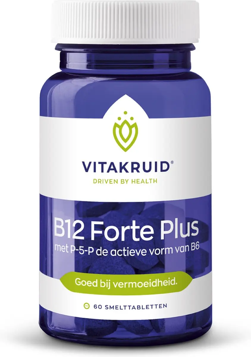 Vitakruid B12 Forte Plus Smelttabletten 60 Stuks