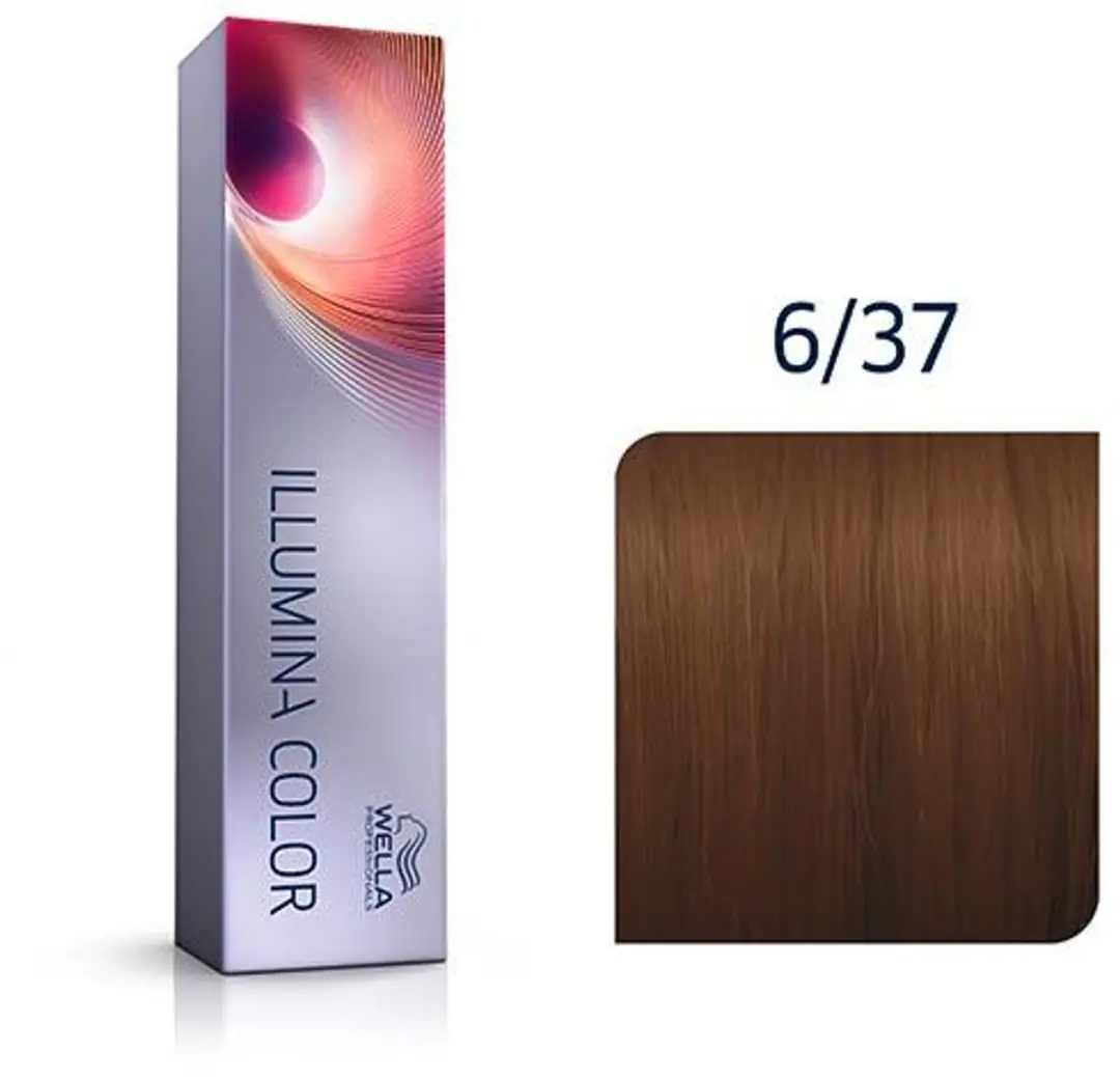 Wella Professionals Illumina Color 6/37 Haarverf - 60ml - Zwart - afbeelding 6 van 6