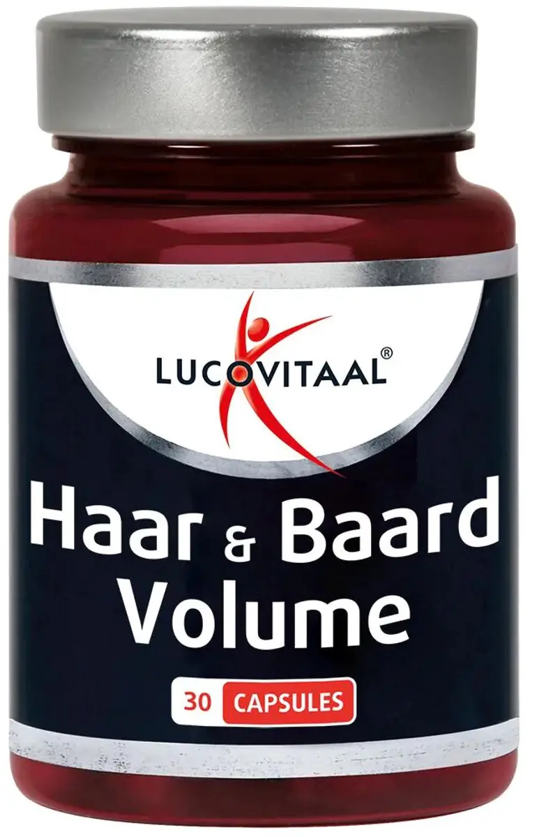 Lucovitaal Haar & Baard Volume Capsules - 30 Stuks