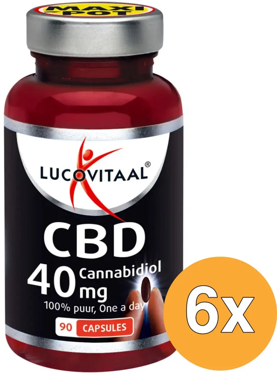 Lucovitaal CBD 40mg Capsules