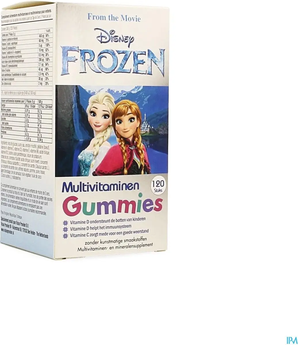 Disney Frozen Kinder Multivitamine Gummies 120 Stuks