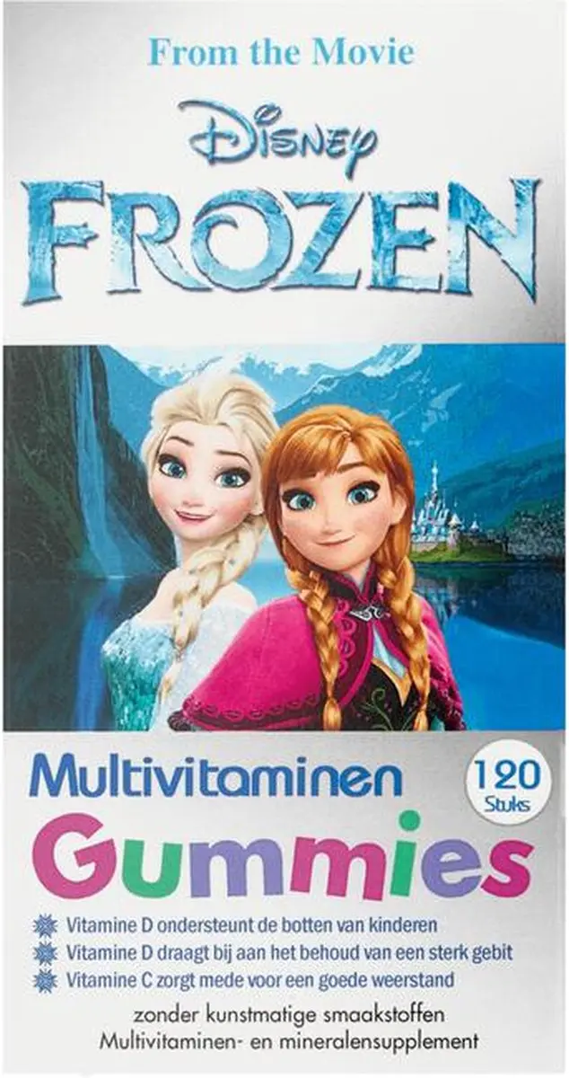 Disney Frozen Kinder Multivitamine Gummies 120 Stuks