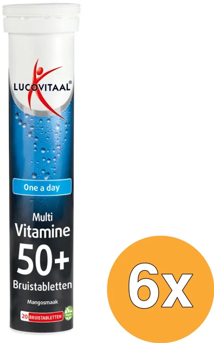 Lucovitaal Multi 50+ Bruistabletten
