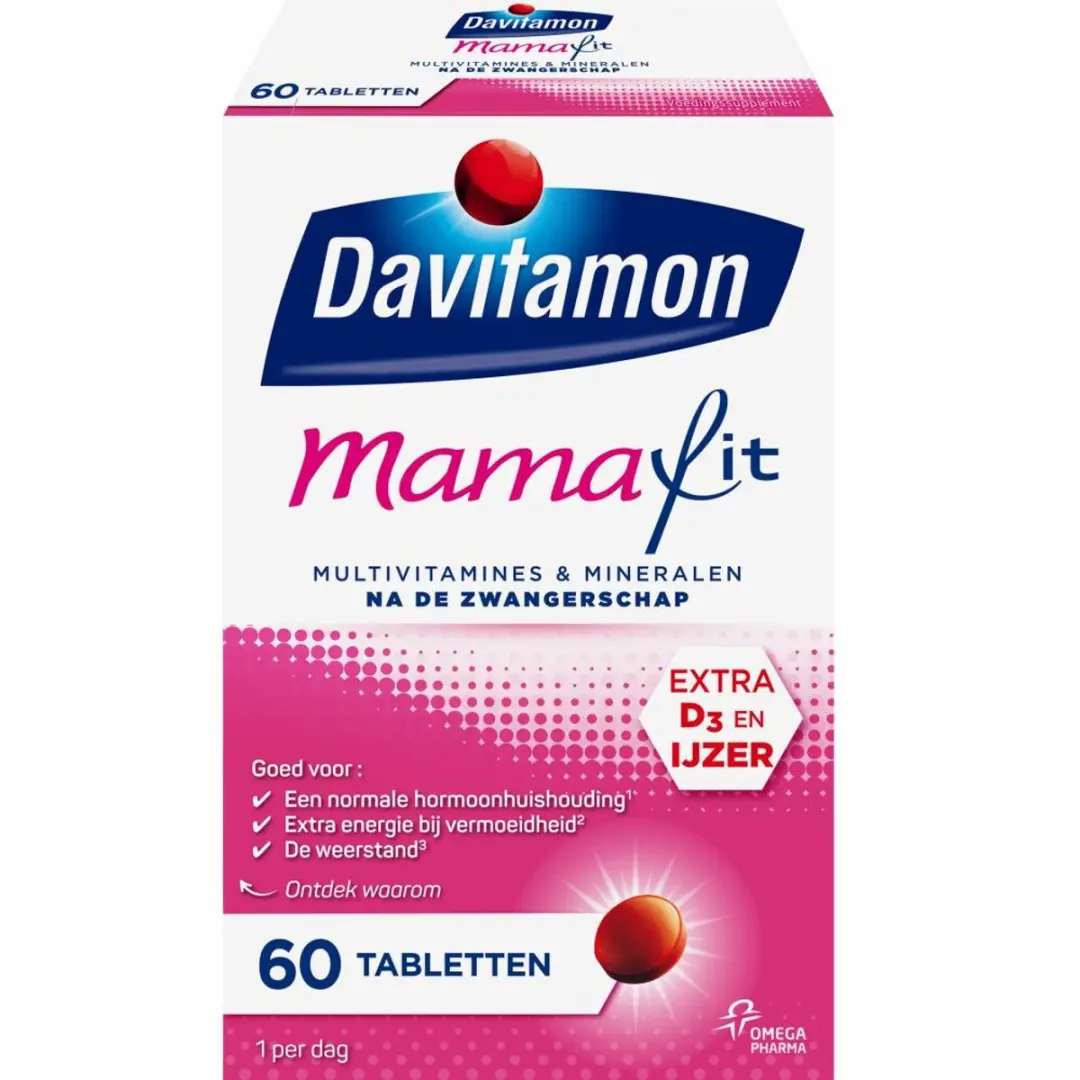 Davitamon Compleet Mama Fit - 240g (4x60 tabletten)