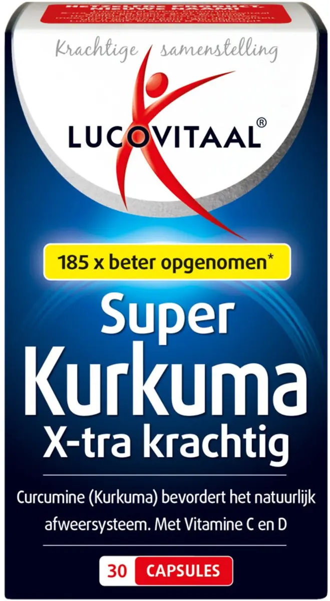 Lucovitaal Super Curcumine X-tra Krachtig 90 Capsules - 3x30