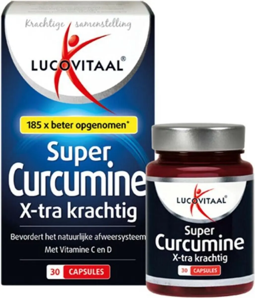 Lucovitaal Super Curcumine X-tra Krachtig 90 Capsules - 3x30
