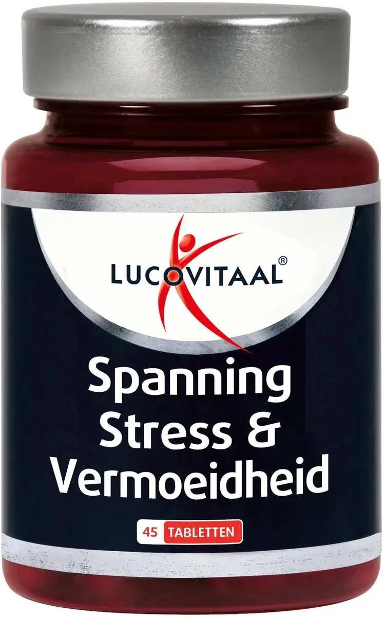 Lucovitaal Spanning Stress Vermoeidheid Voedingssupplement 45 tabletten