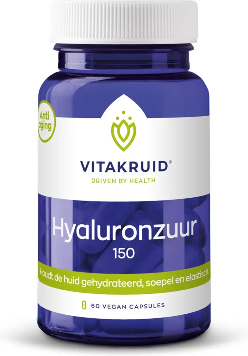 Vitakruid Hyaluronzuur 150 - 120 Vegacapsules - 2x60 Stuks