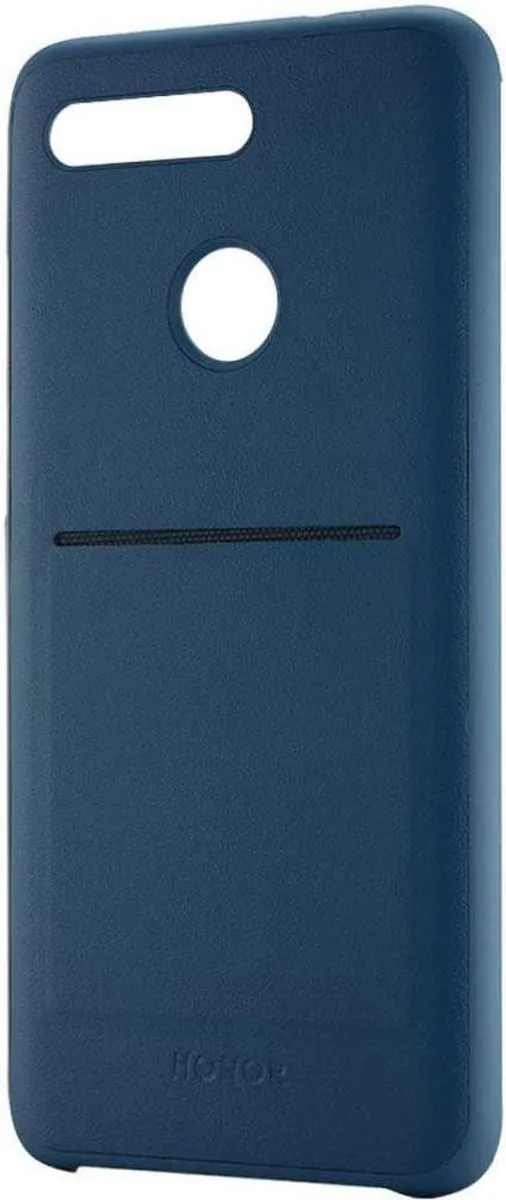 Honor View 20 Telefoonhoesje - Blauw