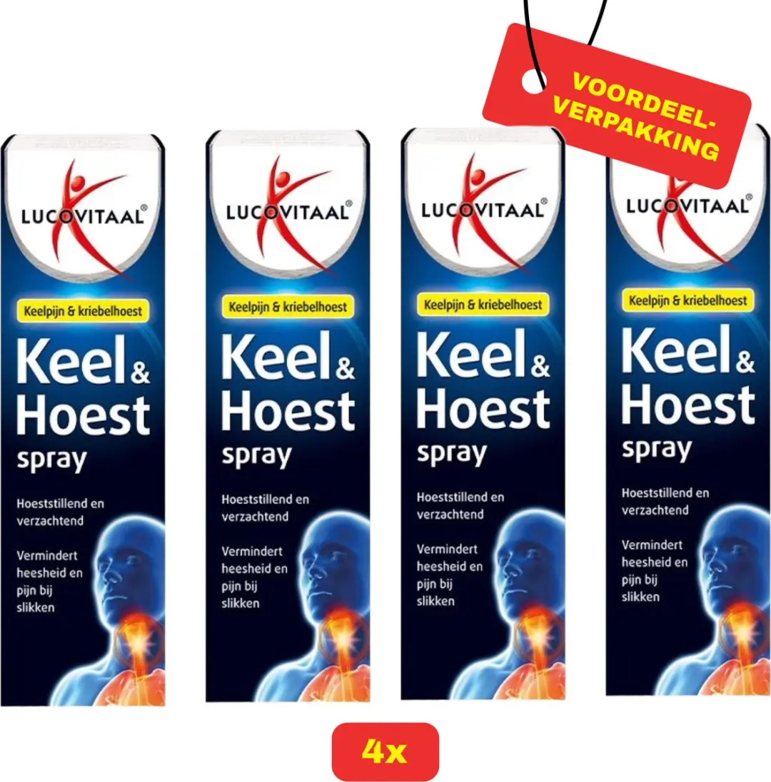 Lucovitaal Keel Hoestspray 20ml