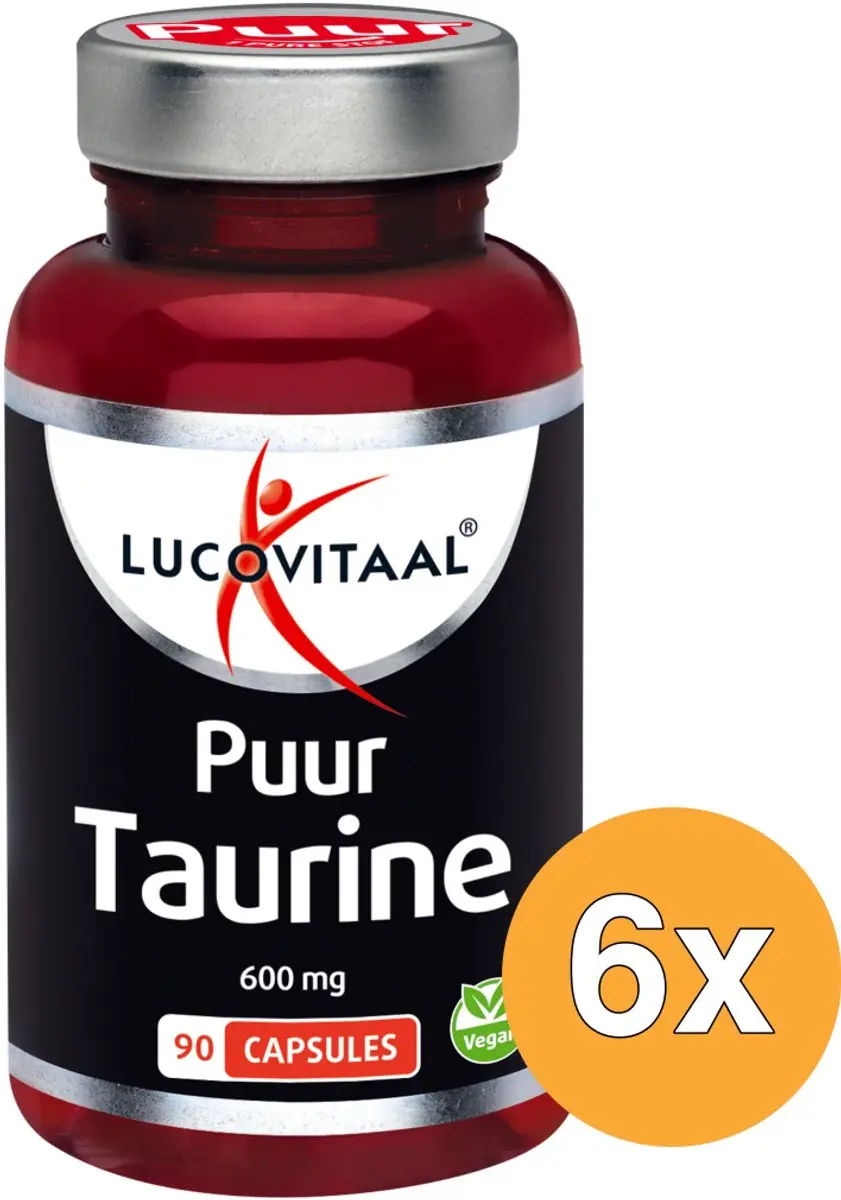 Lucovitaal Taurine Puur 600mg