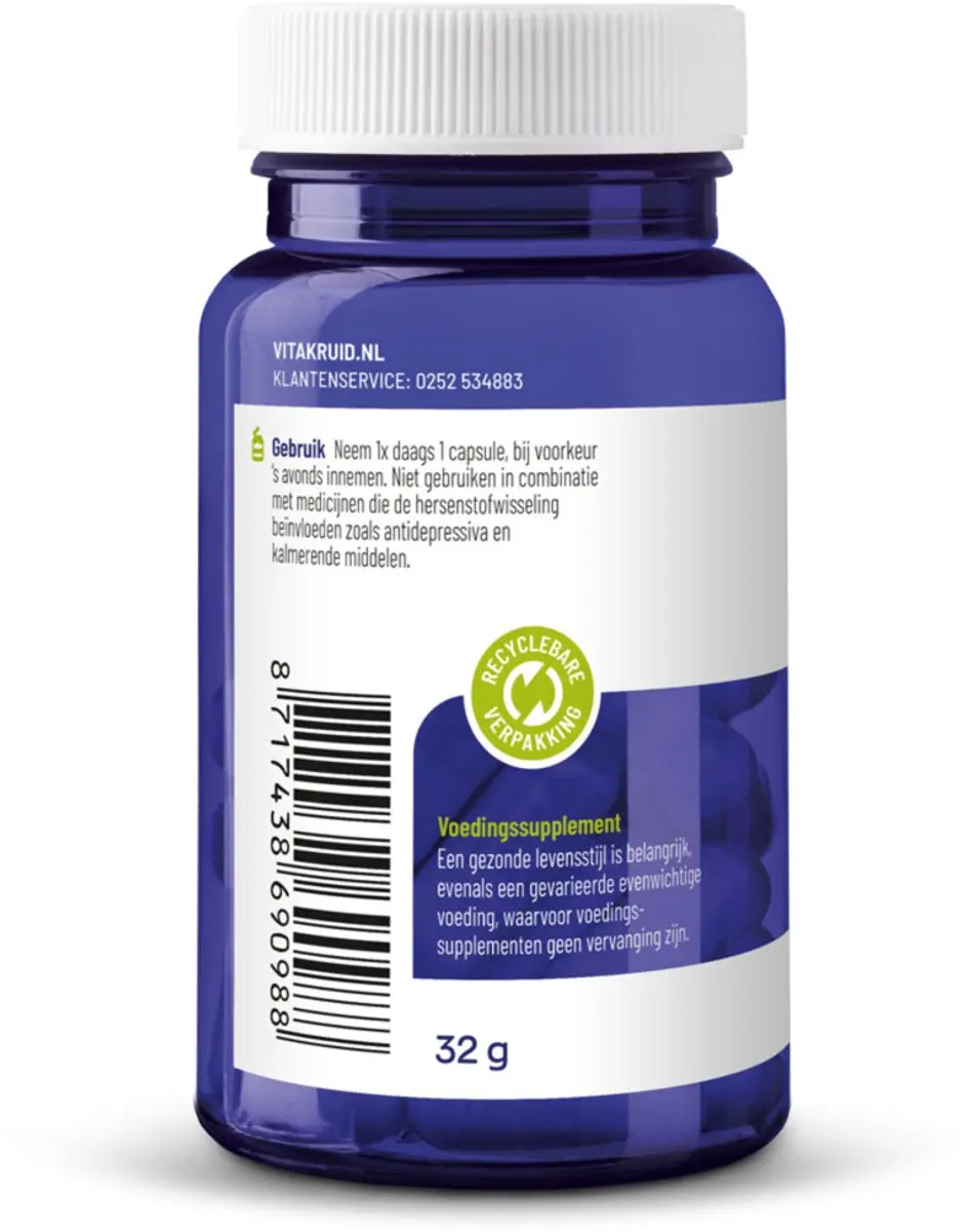 Vitakruid 5-HTP 100mg - 120 Vegancapsules