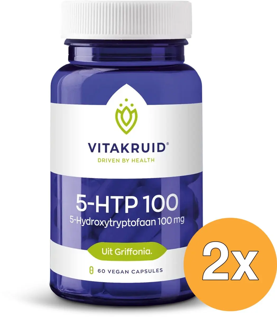 Vitakruid 5-HTP 100mg - 120 Vegancapsules