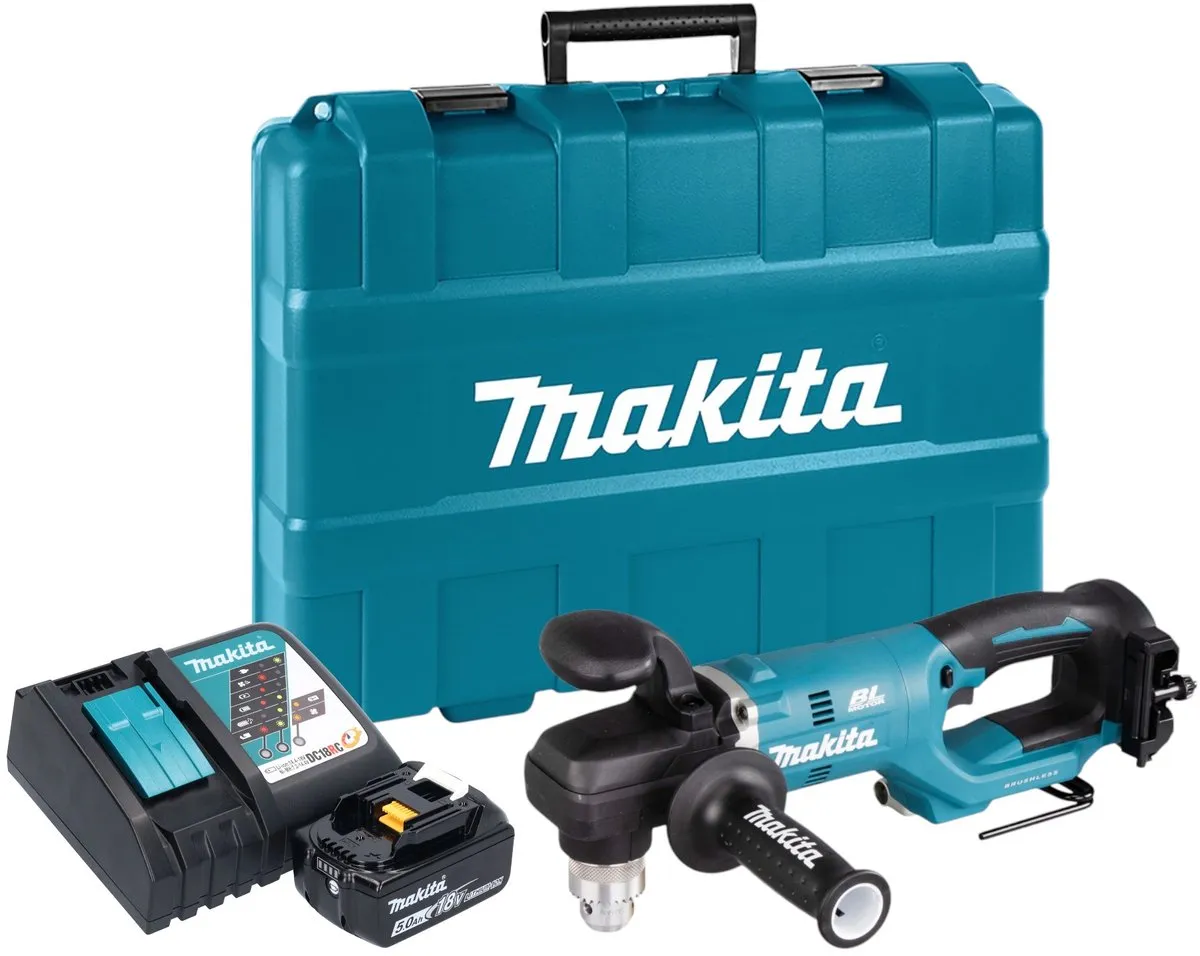 Makita DDA450RT1K Haakse Boormachine 18V 70Nm