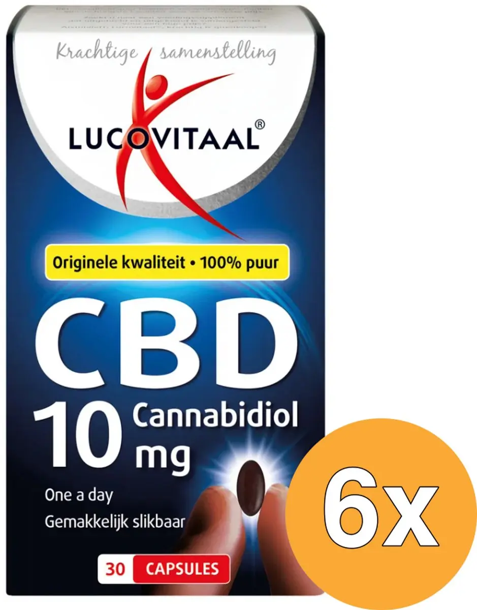 Lucovitaal CBD 10mg Capsules