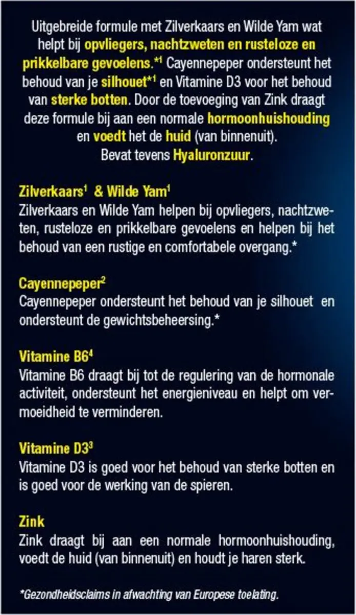 Lucovitaal Overgang Balans Maxi 120 Tabletten