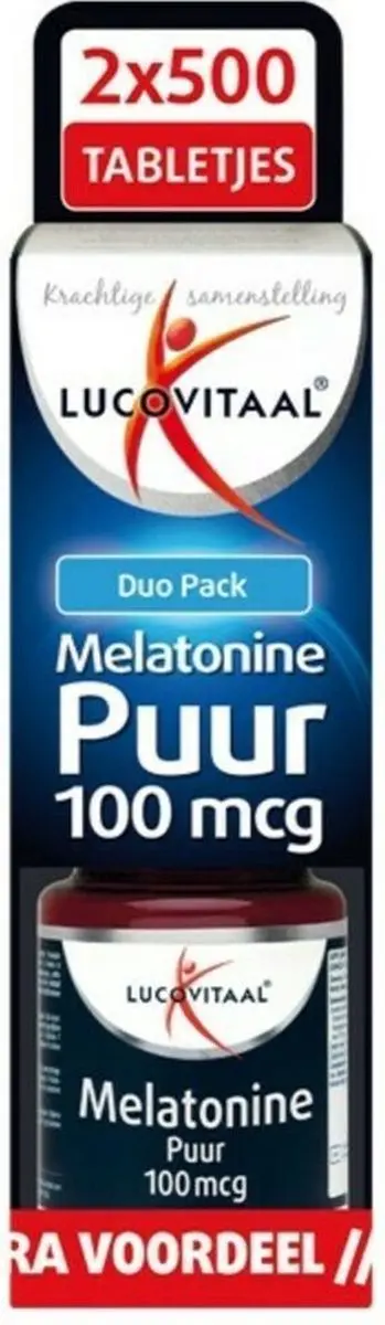 Lucovitaal Melatonine 100mcg DUO Pack - 303g