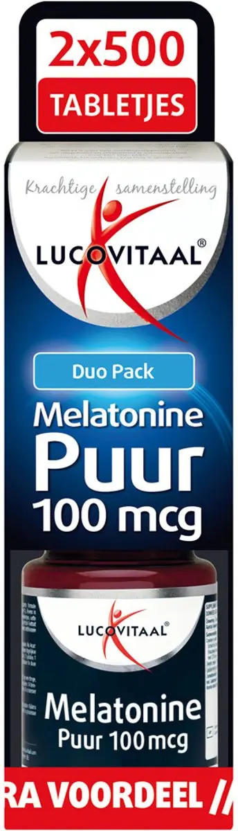 Lucovitaal Melatonine 100mcg DUO Pack