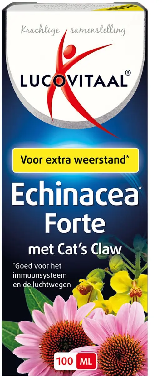Lucovitaal Echinacea Forte met Cat's Claw 3x100ml