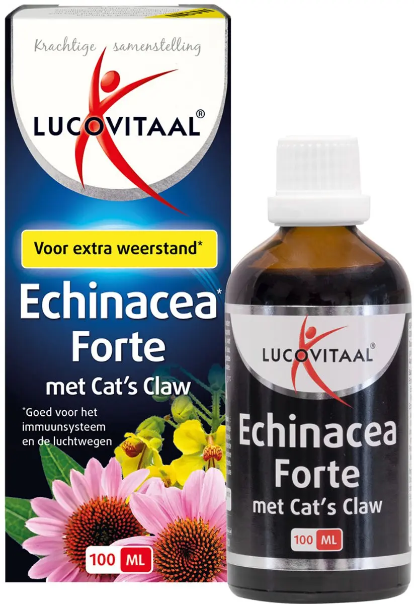 Lucovitaal Echinacea Forte met Cat's Claw 3x100ml