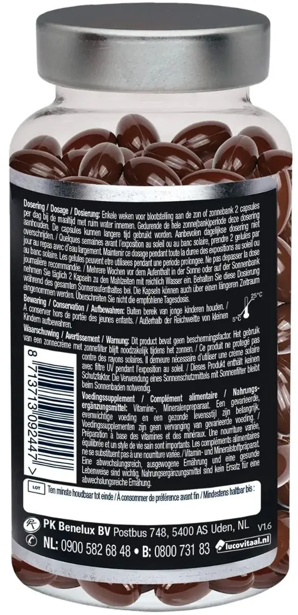 Lucovitaal Pigmentatie Huid Capsules - 120 Stuks