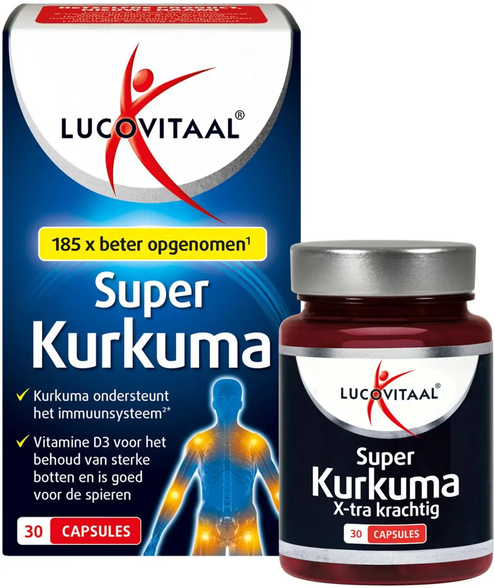 Lucovitaal Super Curcumine X-tra Voedingssupplement 30 Capsules