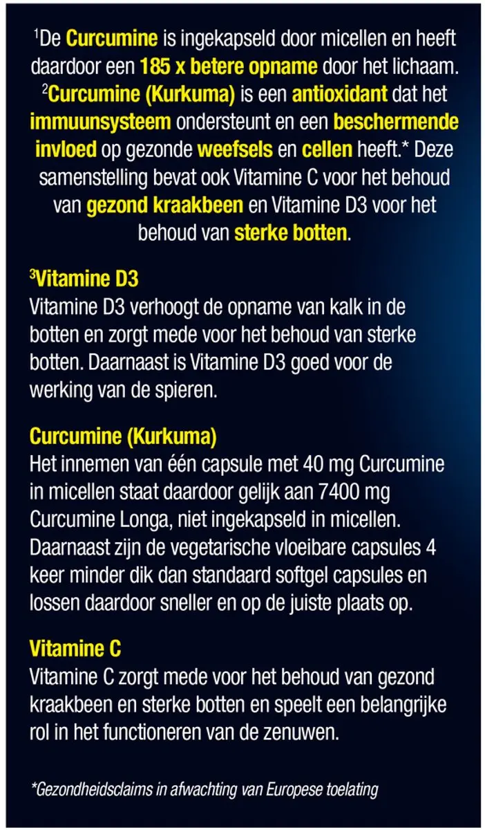Lucovitaal Super Curcumine X-tra Voedingssupplement 30 Capsules