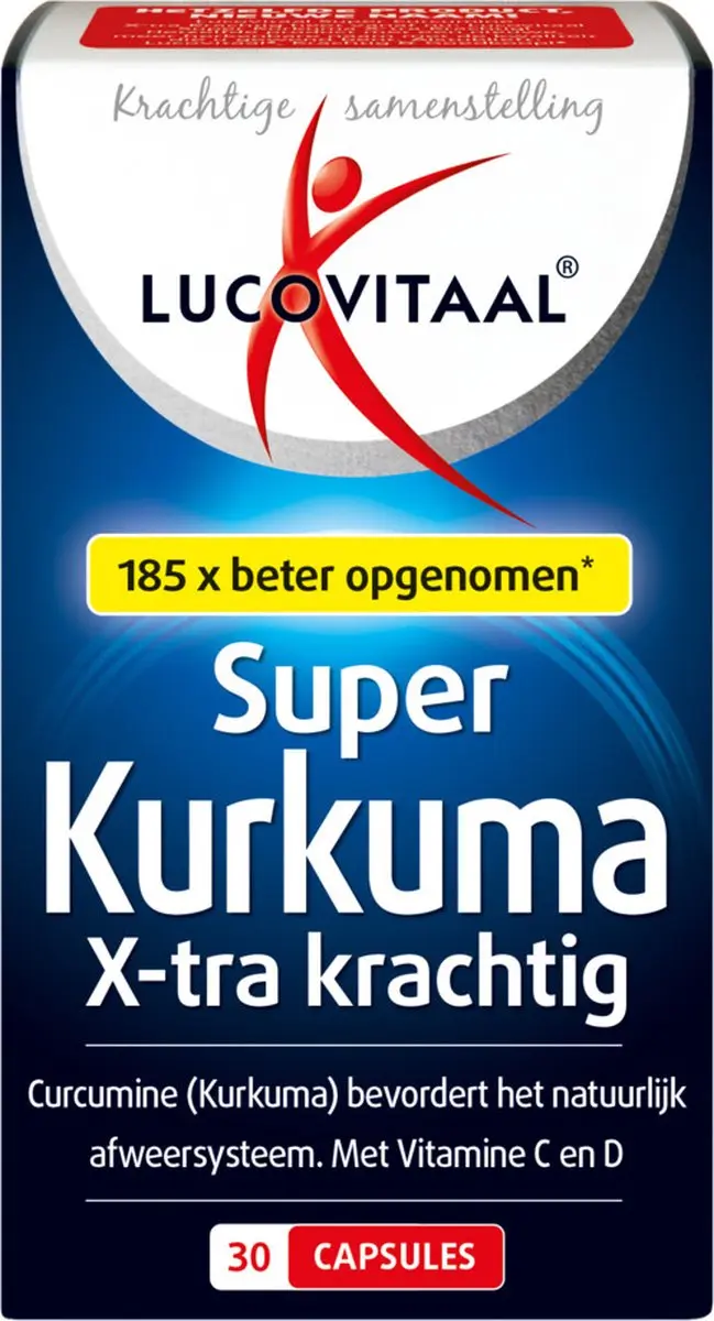 Lucovitaal Super Curcumine X-tra Voedingssupplement 30 Capsules
