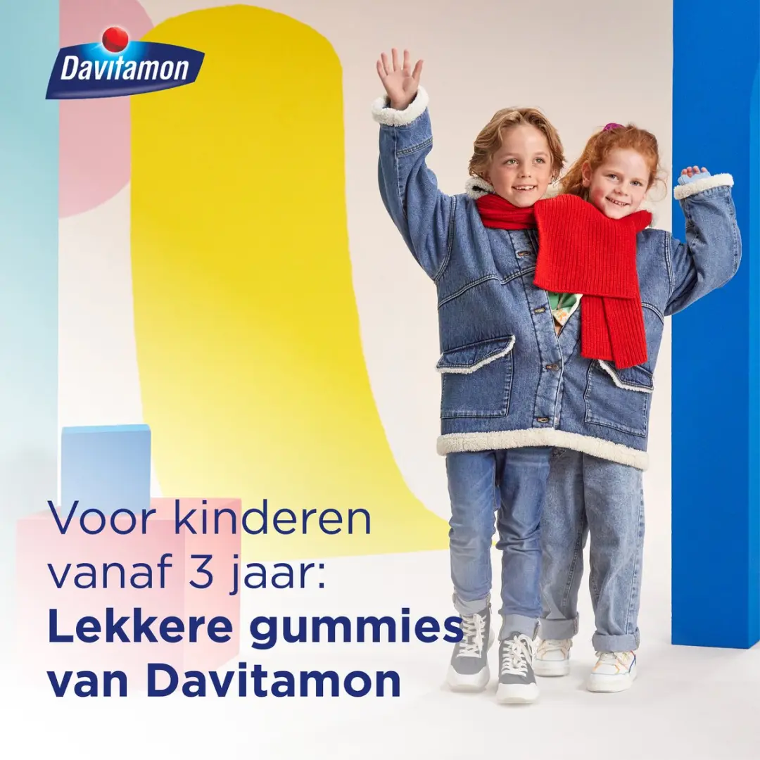 Davitamon Junior 3+ Multivitamine Gummies - 60 Stuks