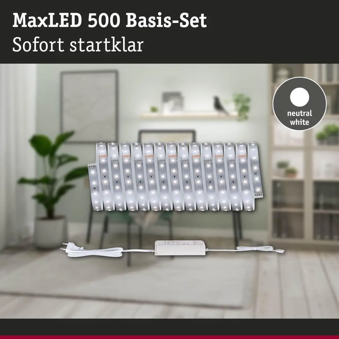 Paulmann MaxLED 500 71236 LED-strip 5m - 17W 550lm/m 4000K - afbeelding 4 van 4