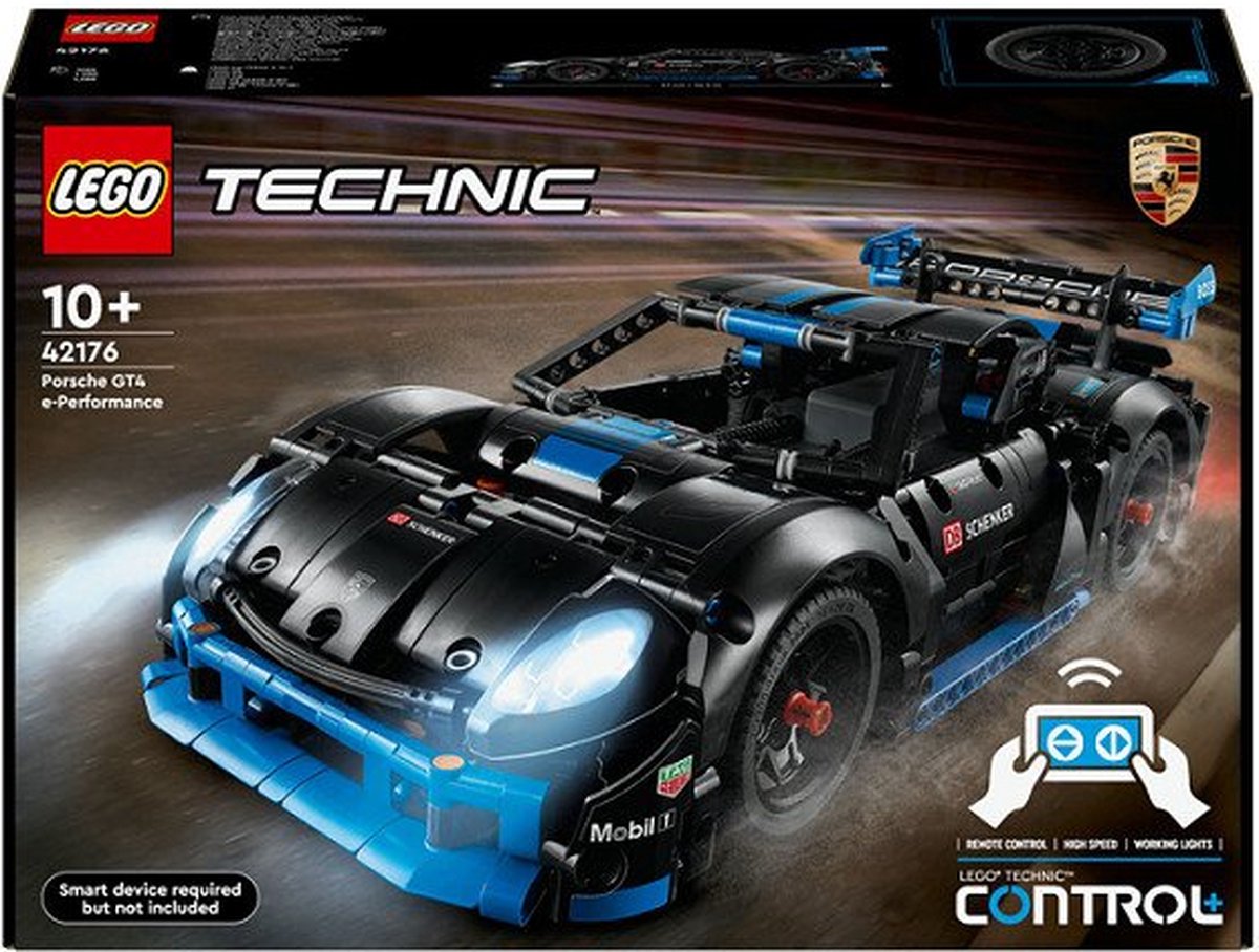 LEGO Technic Porsche GT4 e-Performance racewagen 42176