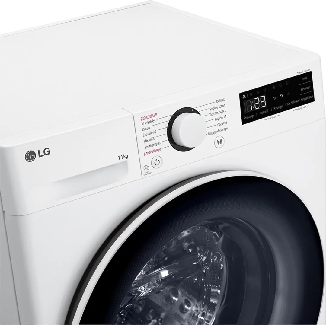 LG F14R50WHS Wasmachine Voorlader 11kg 1350 RPM - Wit