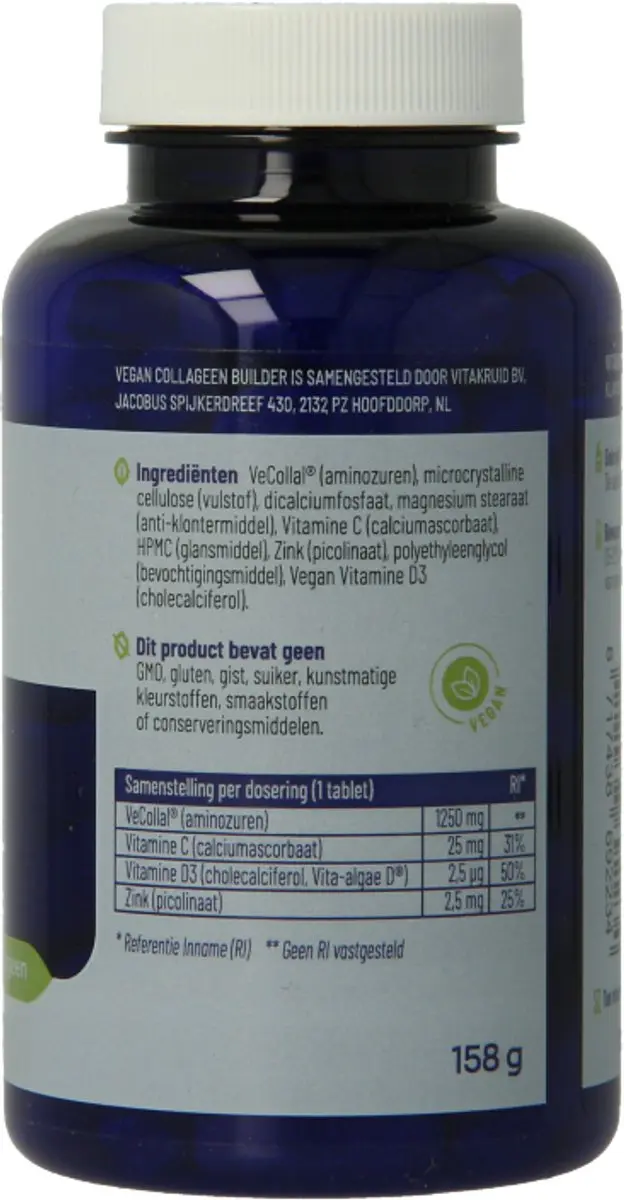 Vitakruid Vegan Collageen Builder 90ml - afbeelding 6 van 6