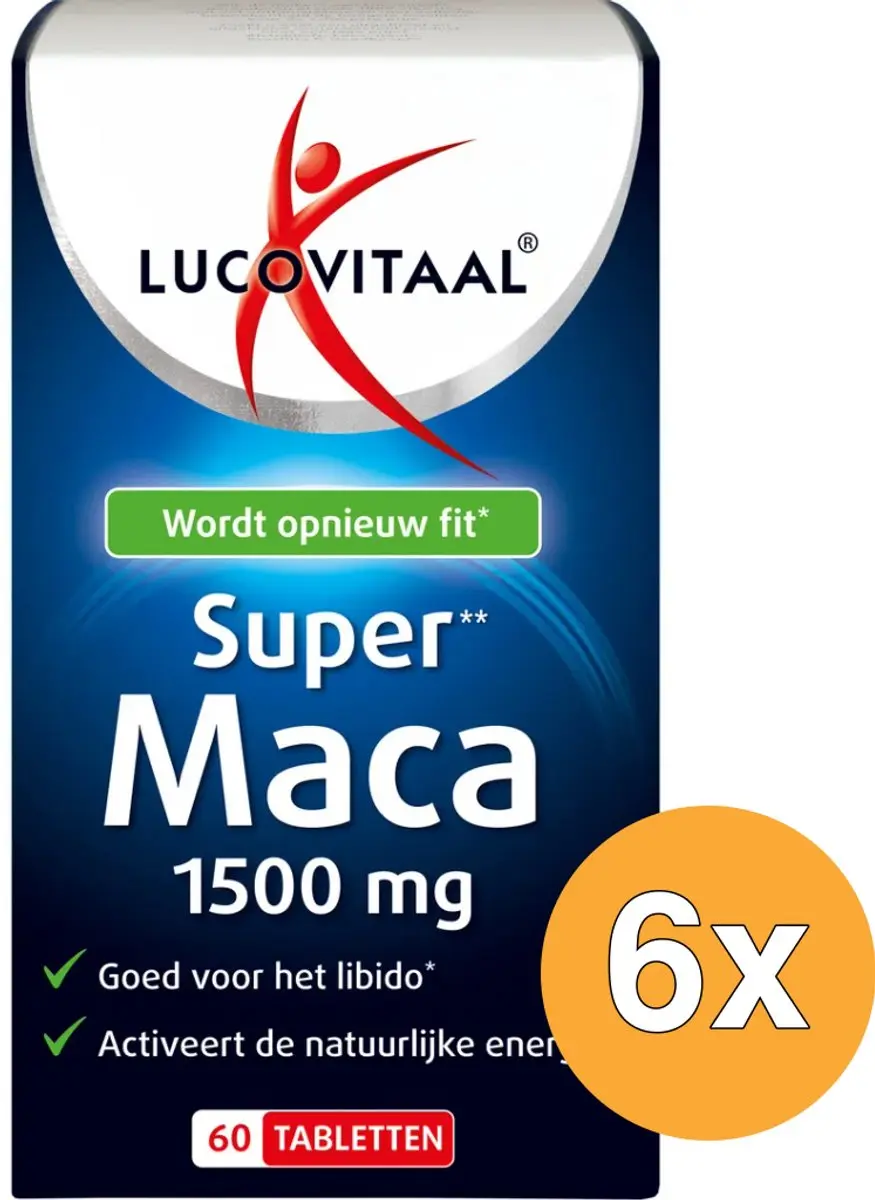 Lucovitaal Maca Super 1500mg